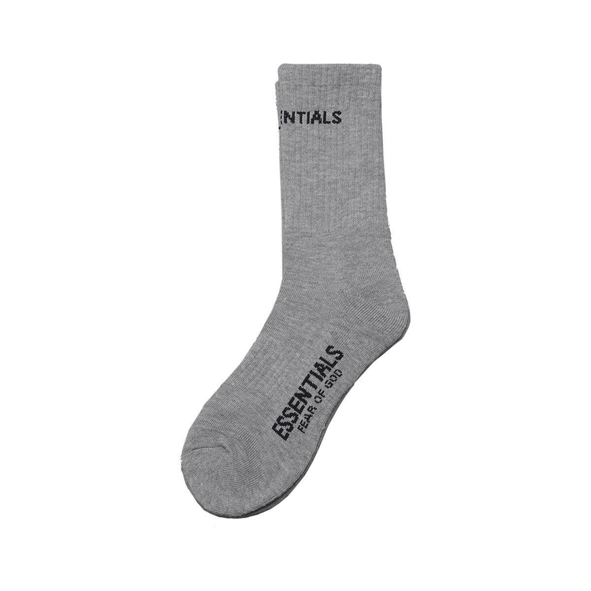 FEAR OF GOD Double line ESSENTIALS High Street FOG Letter Socks Versatile Four Seasons Sports Couple Socks